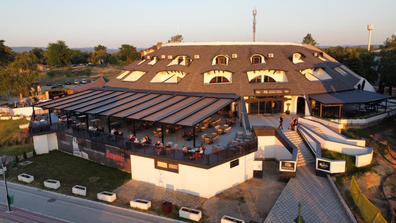 Hotel Prenociste Srebrno Jezero Veliko Gradište Exterior foto